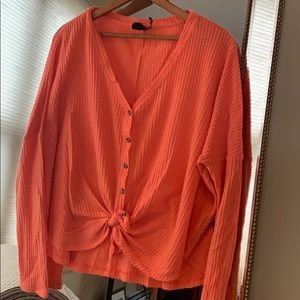 New w/o tags. Waffle top